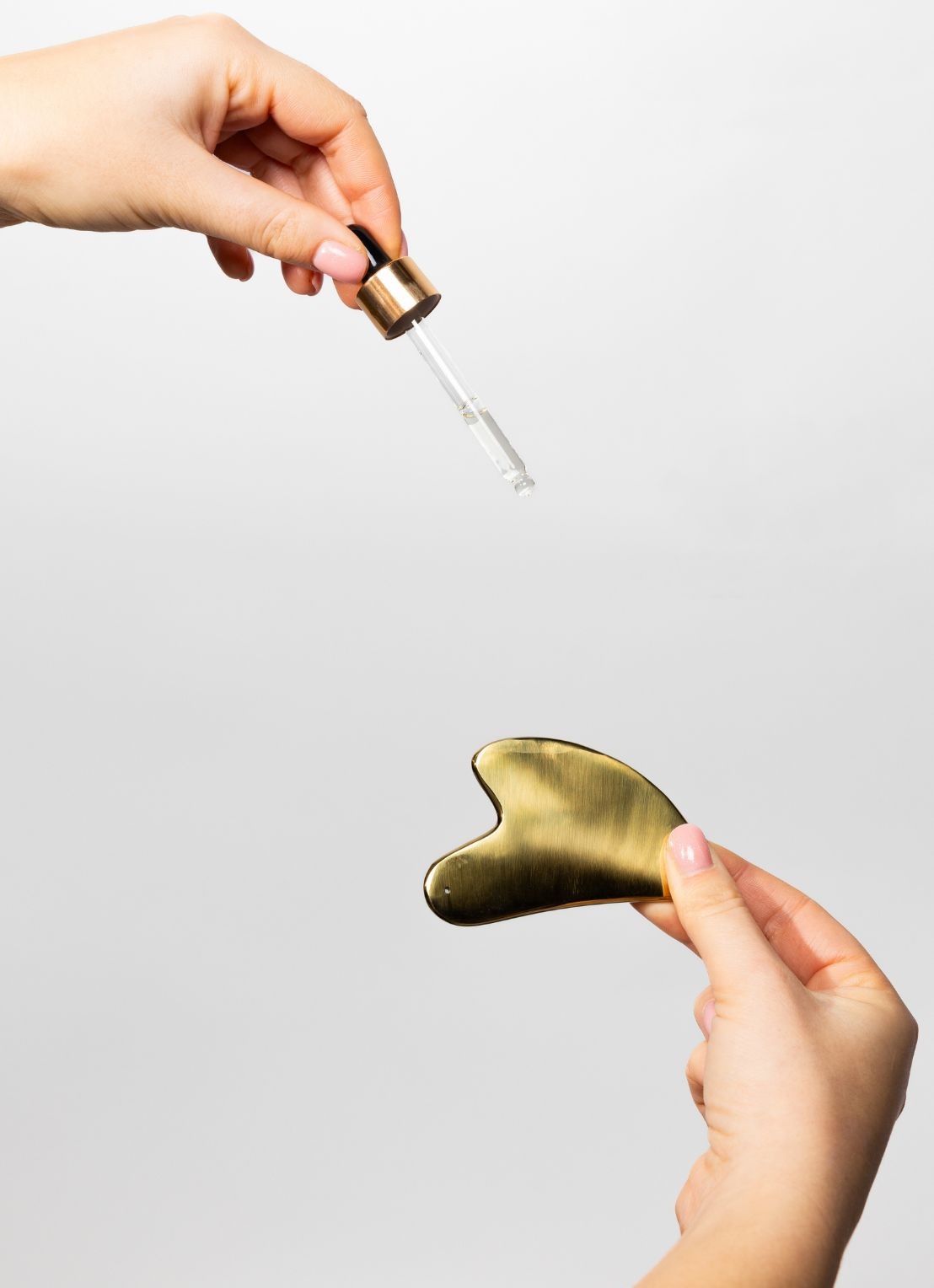 Feather Women Golden Gua Sha - gezichtsroller - detail 4 undefined