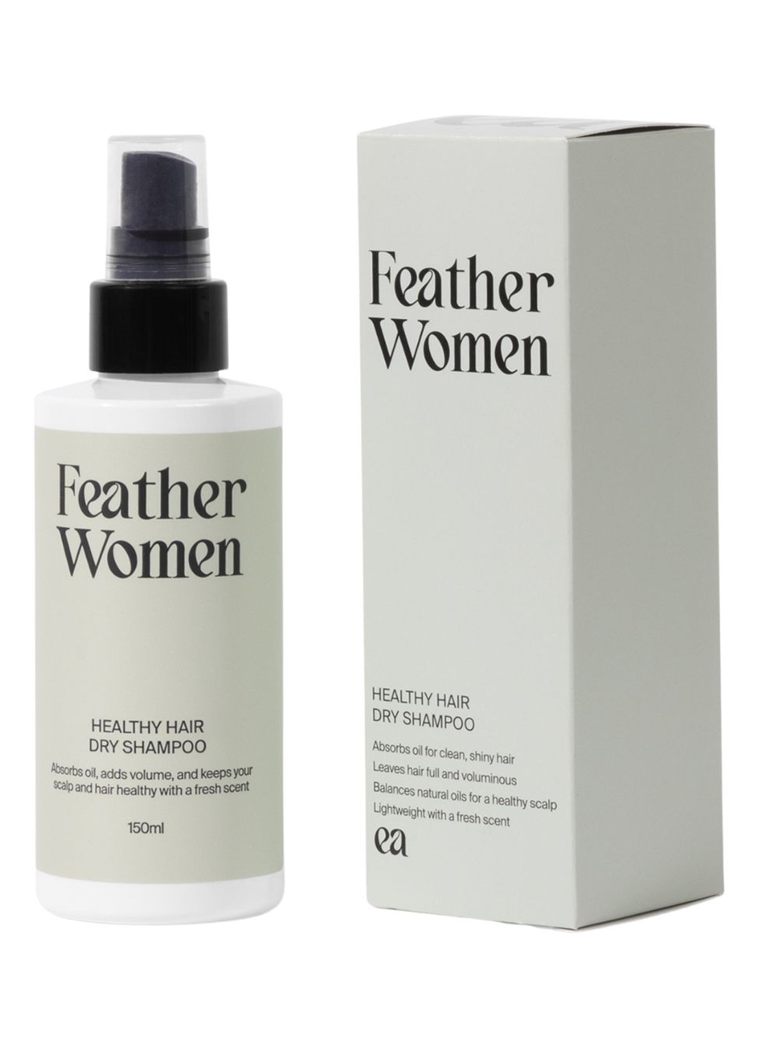 Feather Women Healthy Hair Dry Shampoo - droogshampoo - voorkant 2 undefined
