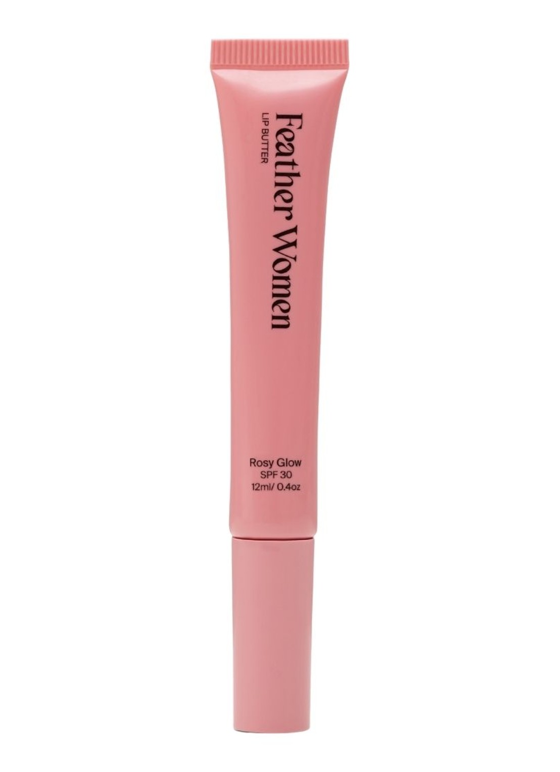 Feather Women Lip Butter - lip gloss - voorkant rosy glow