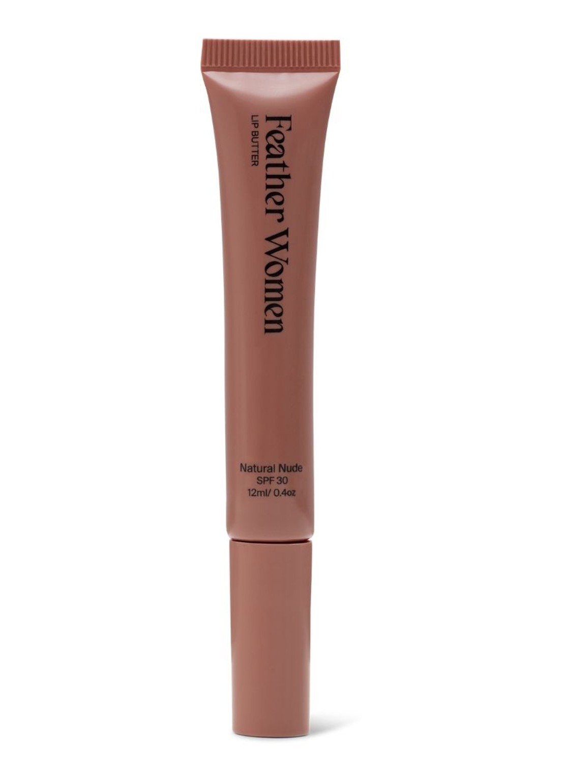 Feather Women Lip Butter - lip gloss - voorkant 2 natural nude