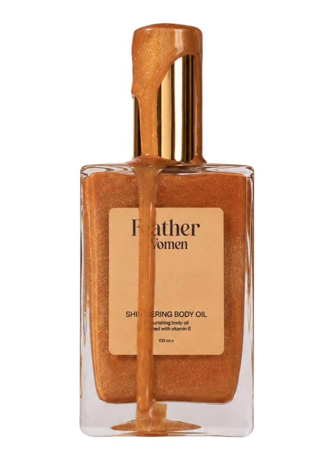 Feather Women Shimmering Body Oil - lichaamsolie - voorkant 3 undefined