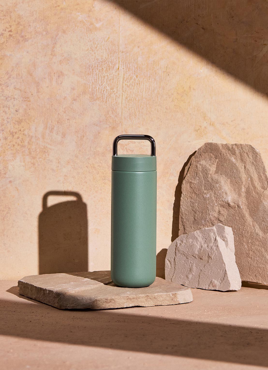 Fellow Carter Carry waterfles 20oz - achterkant 3 groen