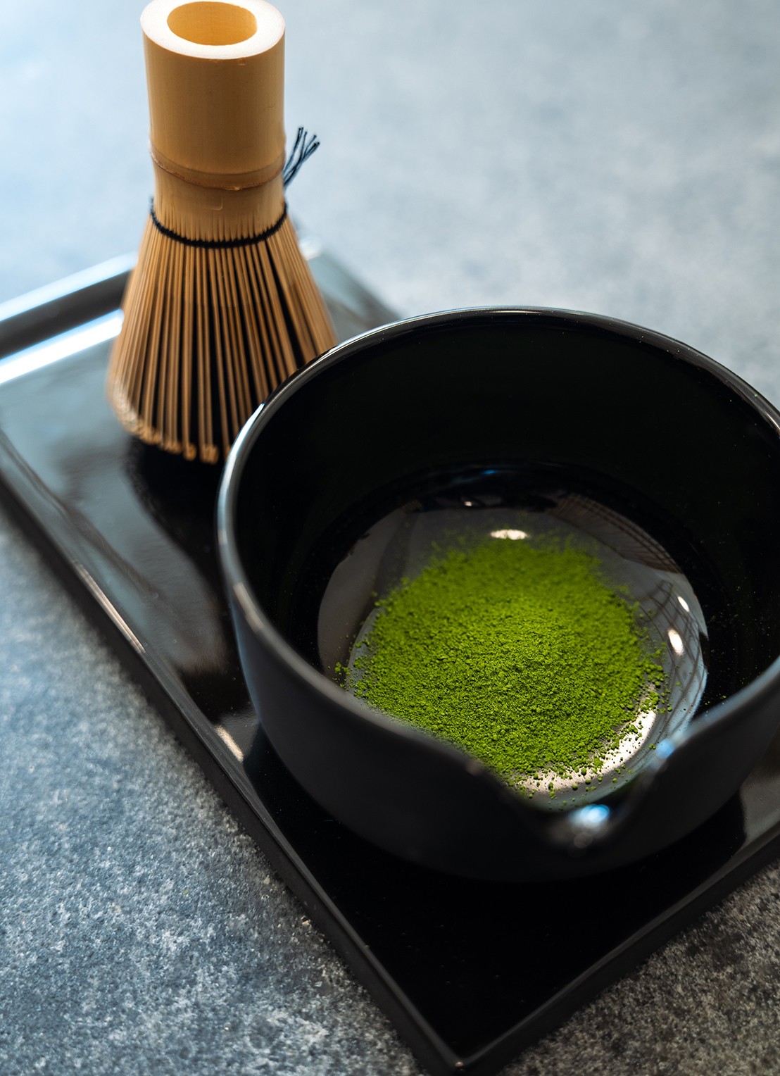 Fellow Matcha serviesset 6-delig - achterkant zwart