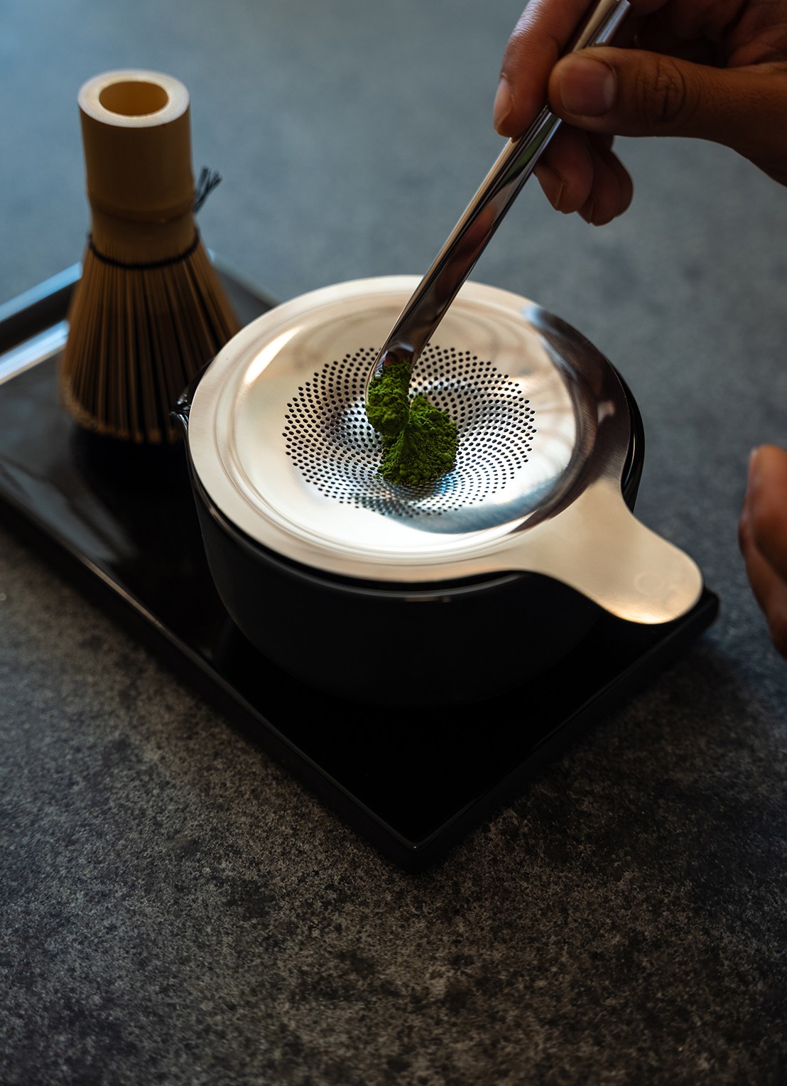 Fellow Matcha serviesset 6-delig - voorkant 3 zwart
