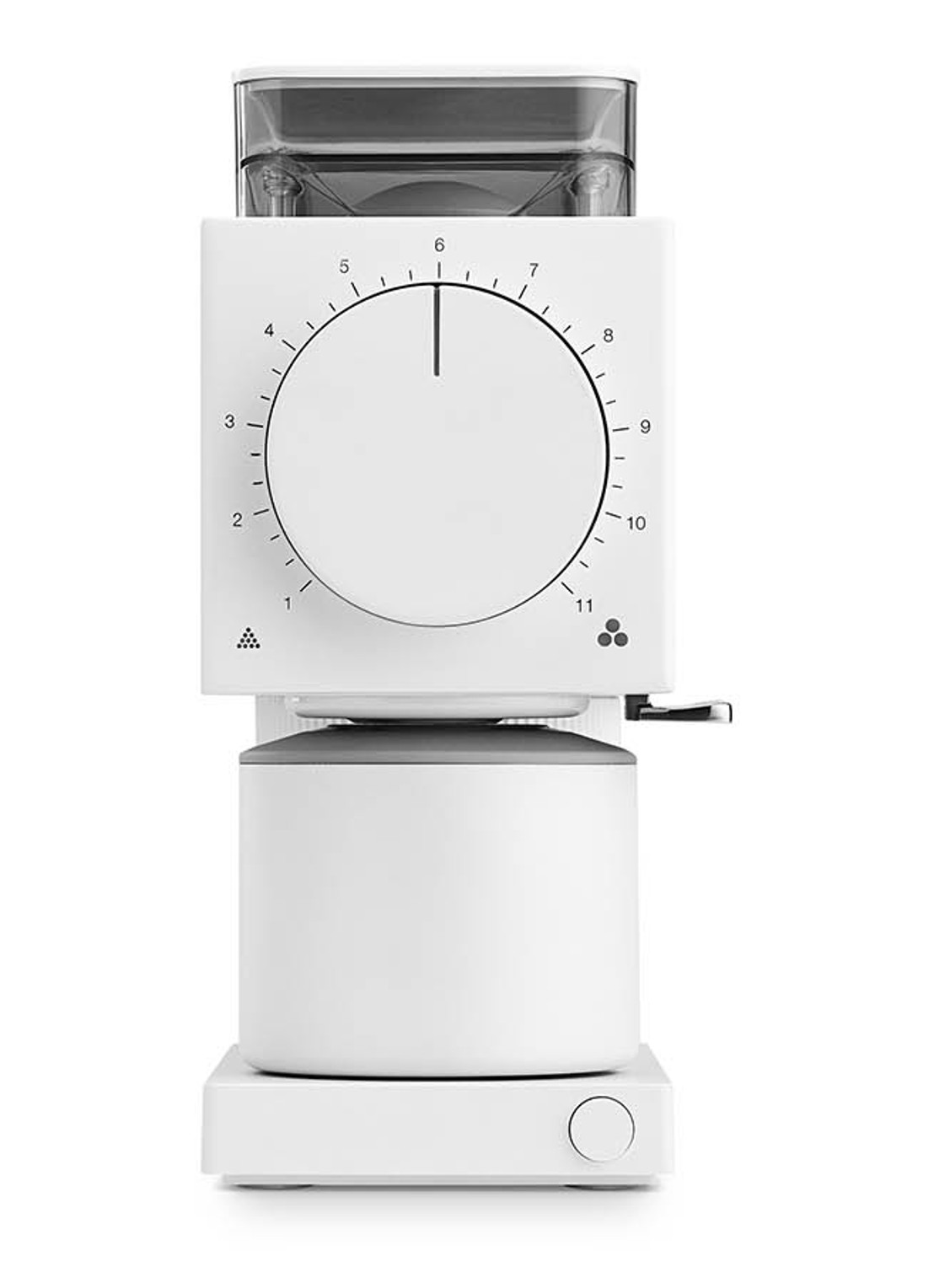 Fellow Ode Brew Grinder Gen 2 koffiemolen - voorkant wit