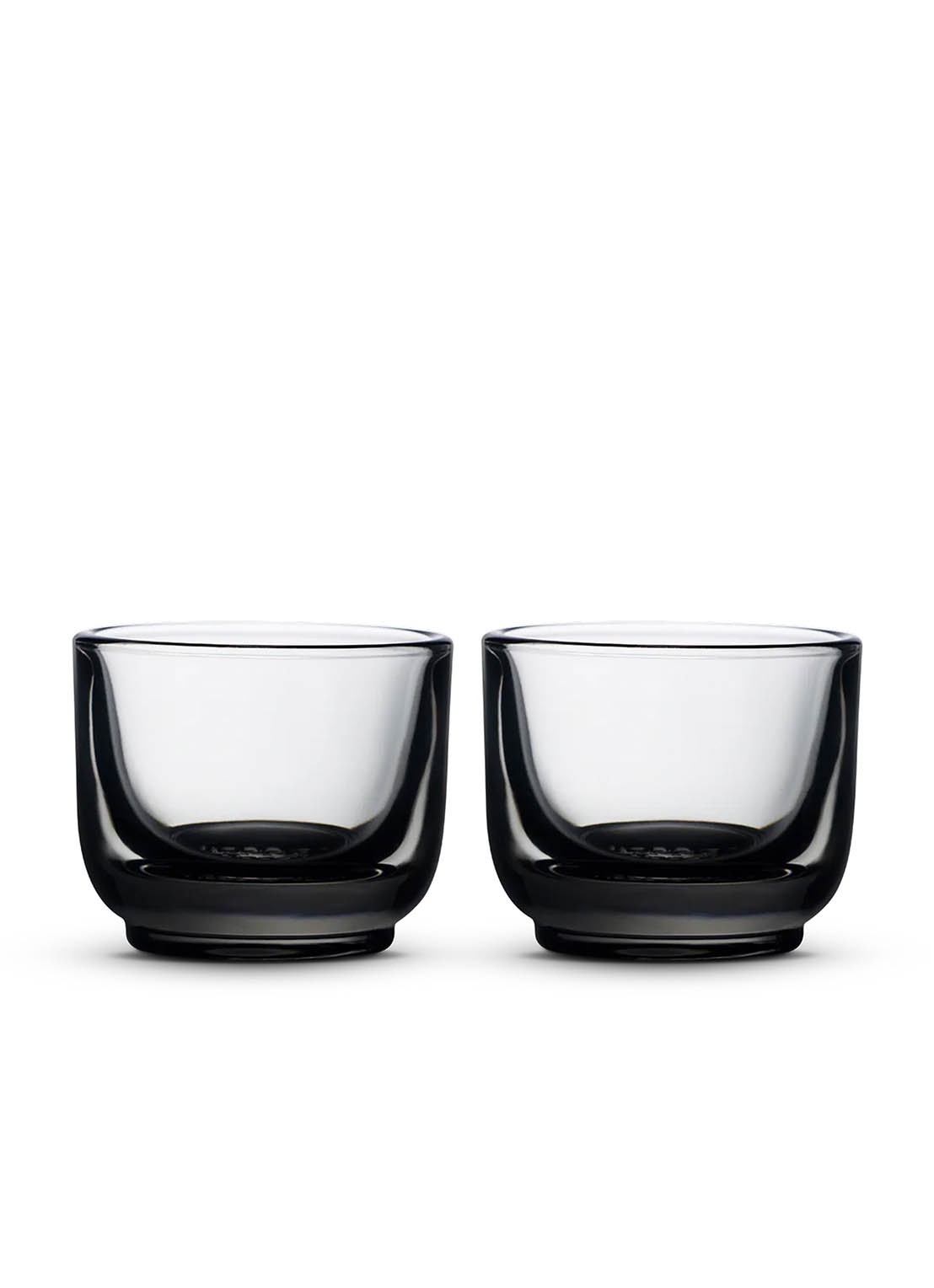 Fellow Pirch espresso glas set van 2 - voorkant lichtgrijs