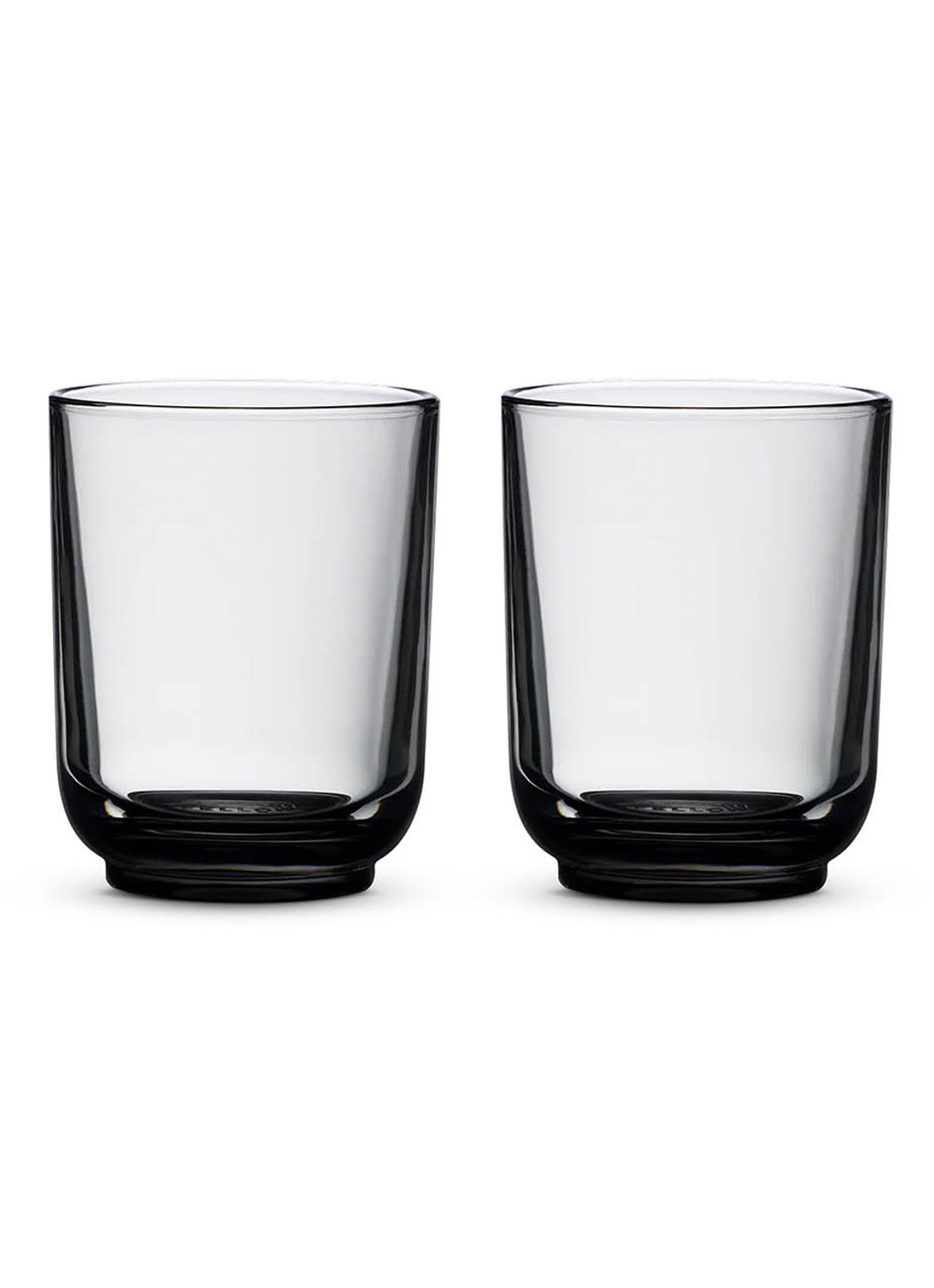 Fellow Pirch latte glas set van 2 - voorkant lichtgrijs