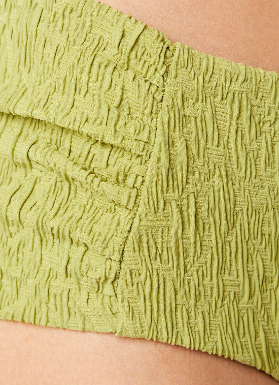 Femilet by Chantelle Catania high waisted hipster bikinislip - detail 5 lime
