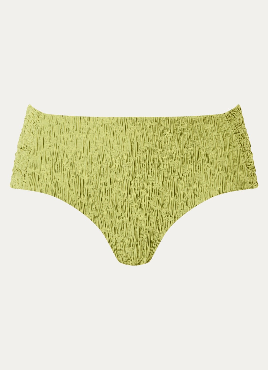 Femilet by Chantelle Catania high waisted hipster bikinislip - voorkant 2 lime
