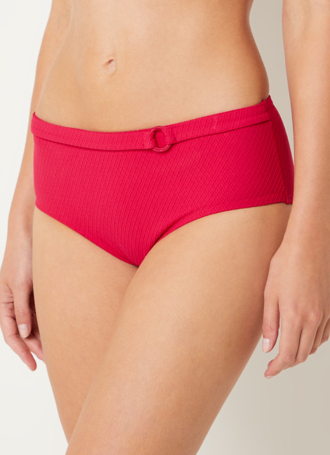 Femilet by Chantelle Navarino high waisted hipster bikinislip  - voorkant 3 donkerroze