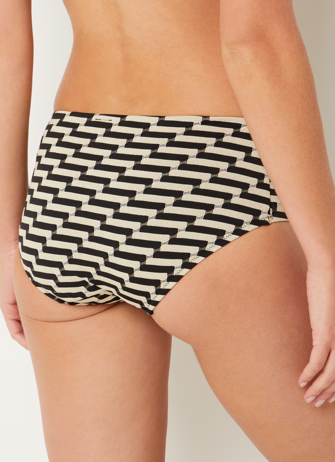 Femilet by Chantelle Santosa high waisted bikinislip met lurex - achterkant 5 goud