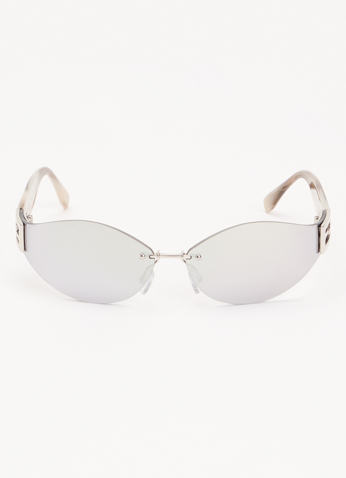 Fendi Baguette zonnebril FE40159U - detail zilver