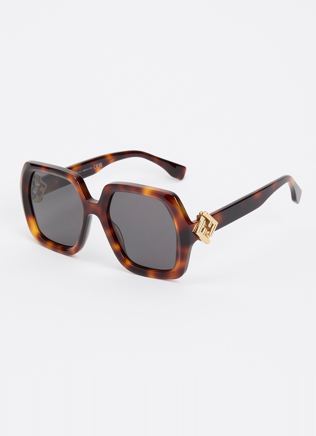 Fendi Butterfly zonnebril FE40139I - voorkant bruin