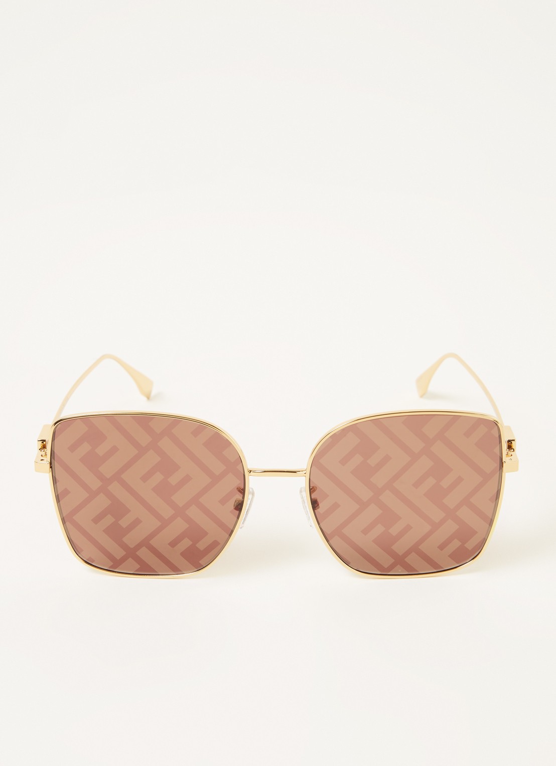 Fendi Butterfly zonnebril FN000580 - voorkant 2 goud