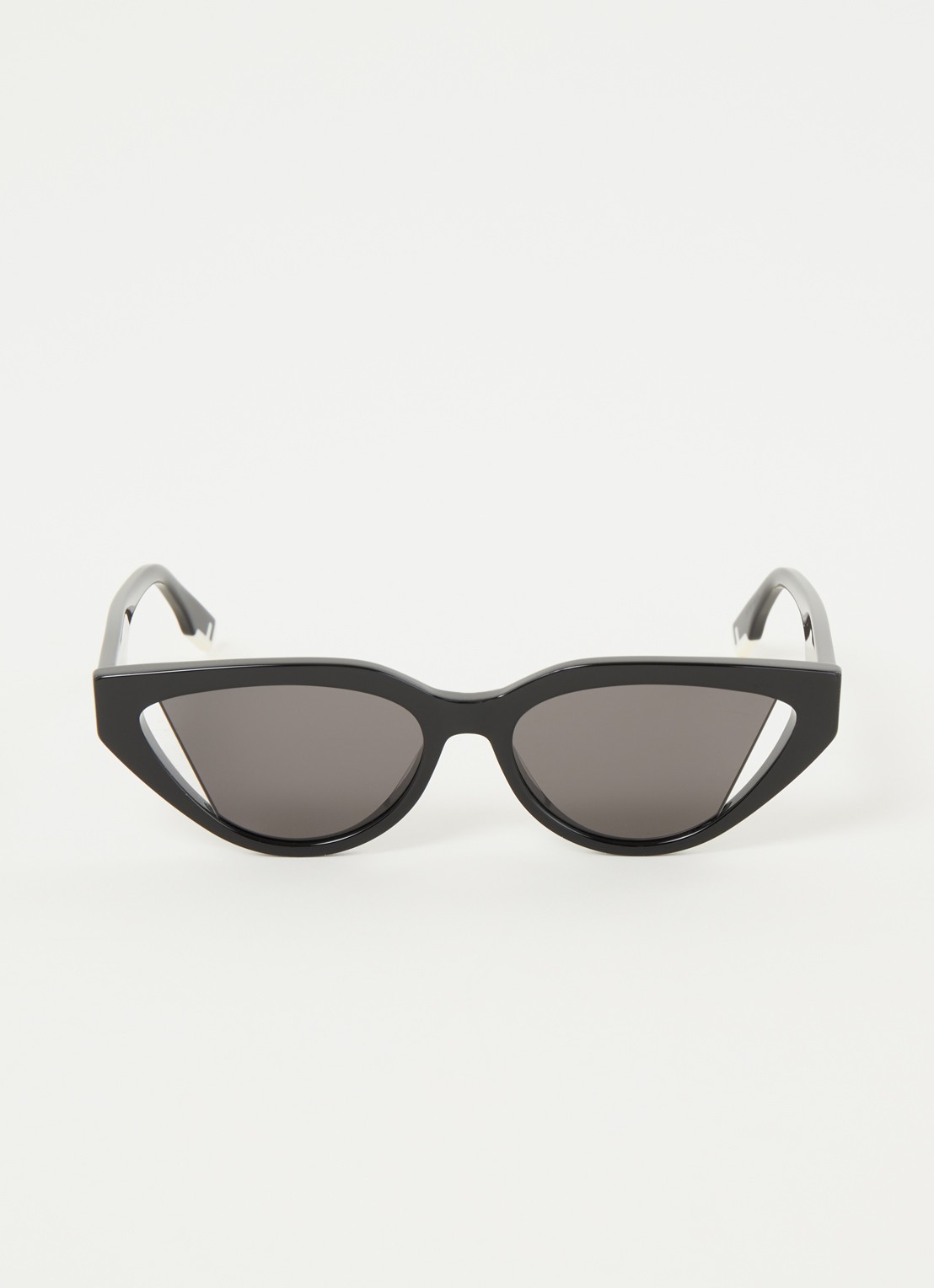 Fendi Cat Eye zonnebril FN000576  - voorkant 4 zwart