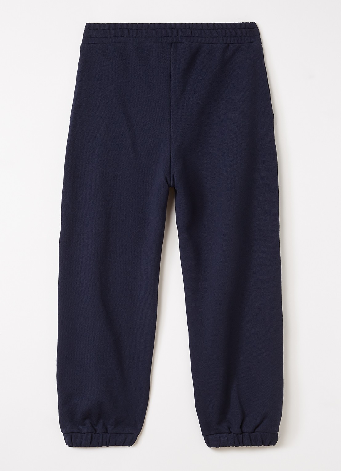 Fendi Felpa tapered fit joggingbroek met logo - voorkant 3 donkerblauw