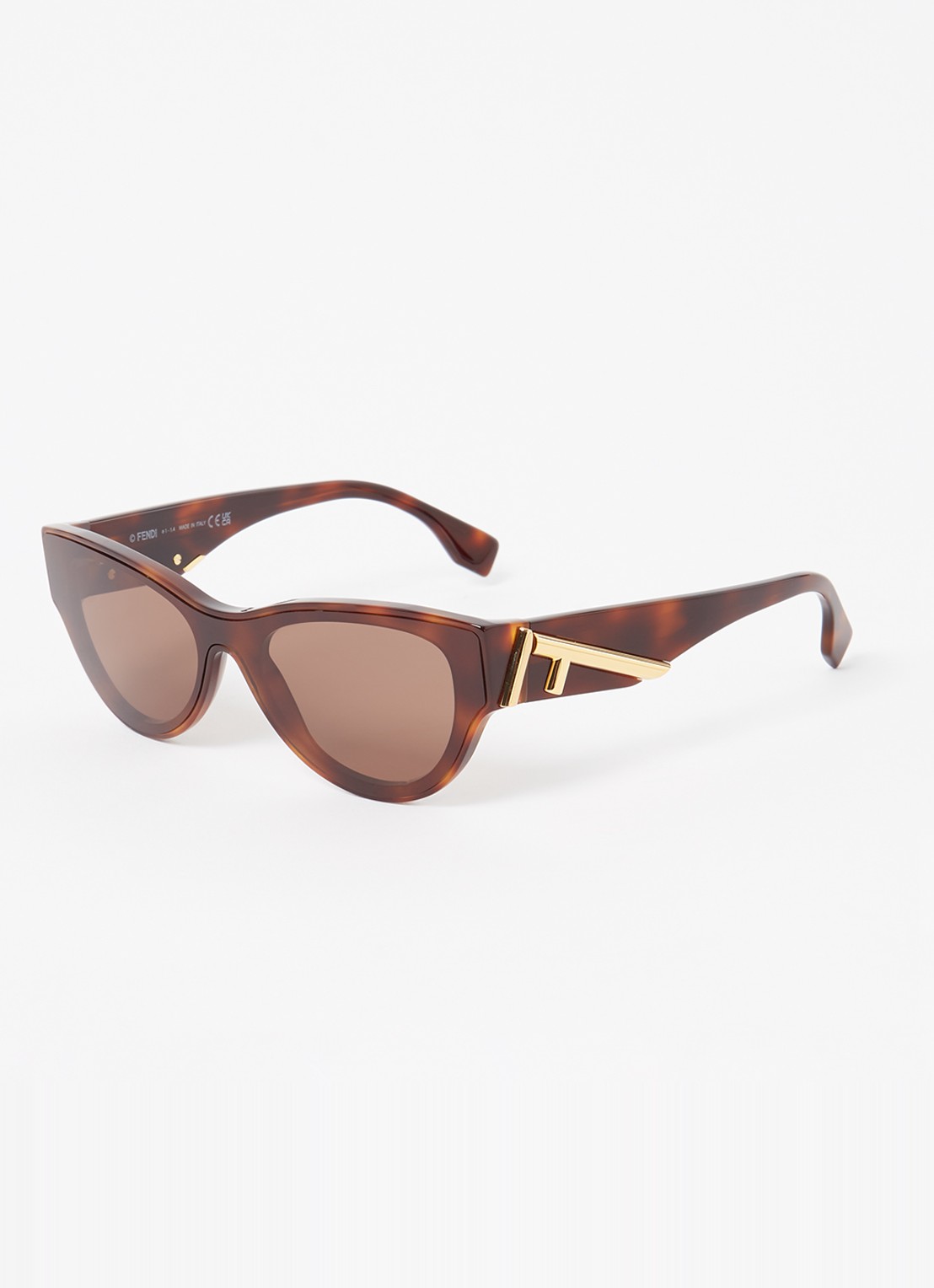 Fendi Fendi First zonnebril FE40135I - voorkant 4 bruin