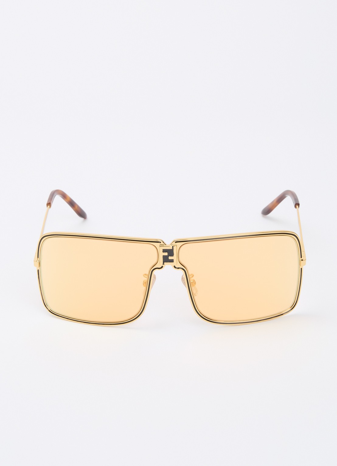 Fendi Fendiness zonnebril FE40195U - detail goud