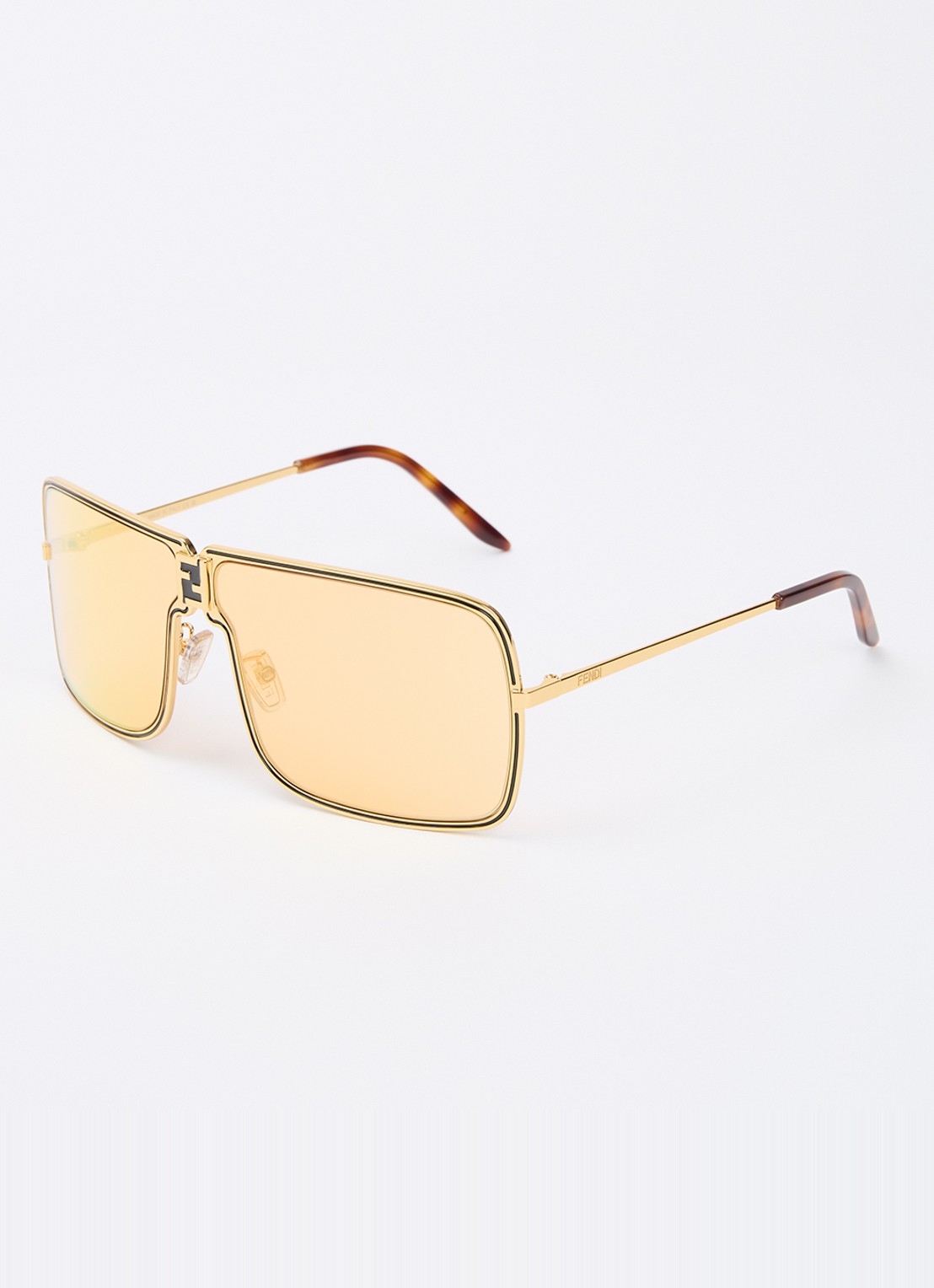 Fendi Fendiness zonnebril FE40195U - voorkant 4 goud