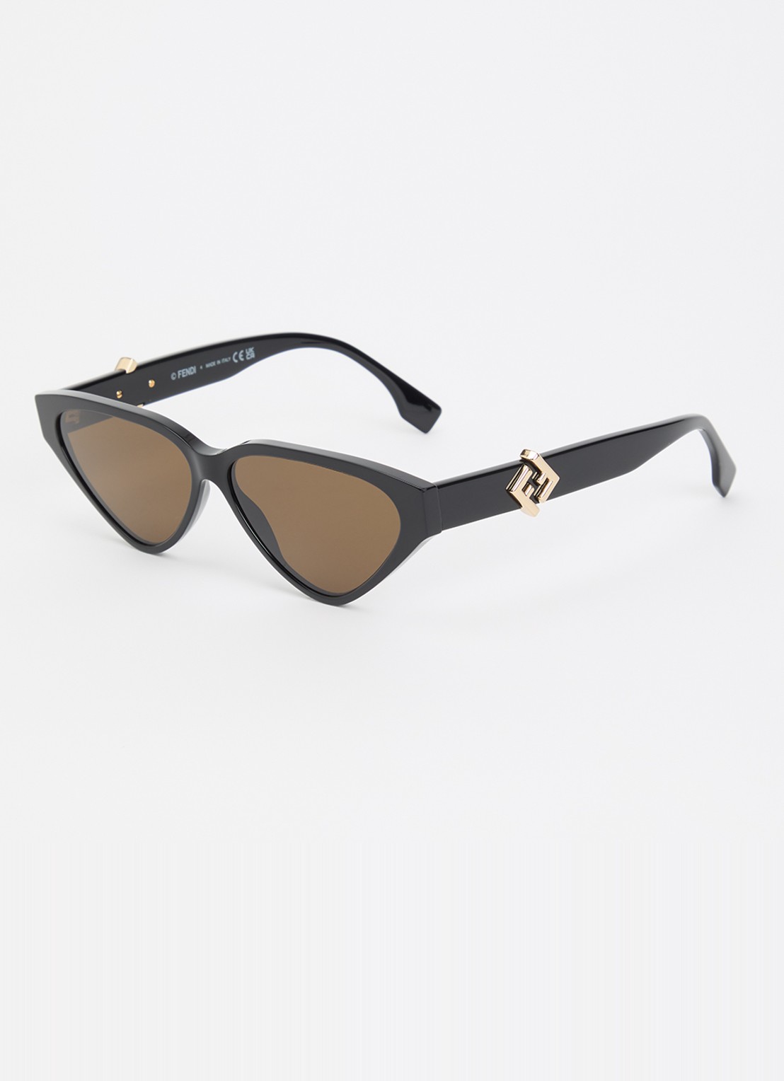 Fendi FF Diamonds zonnebril FN000974 - voorkant 4 zwart