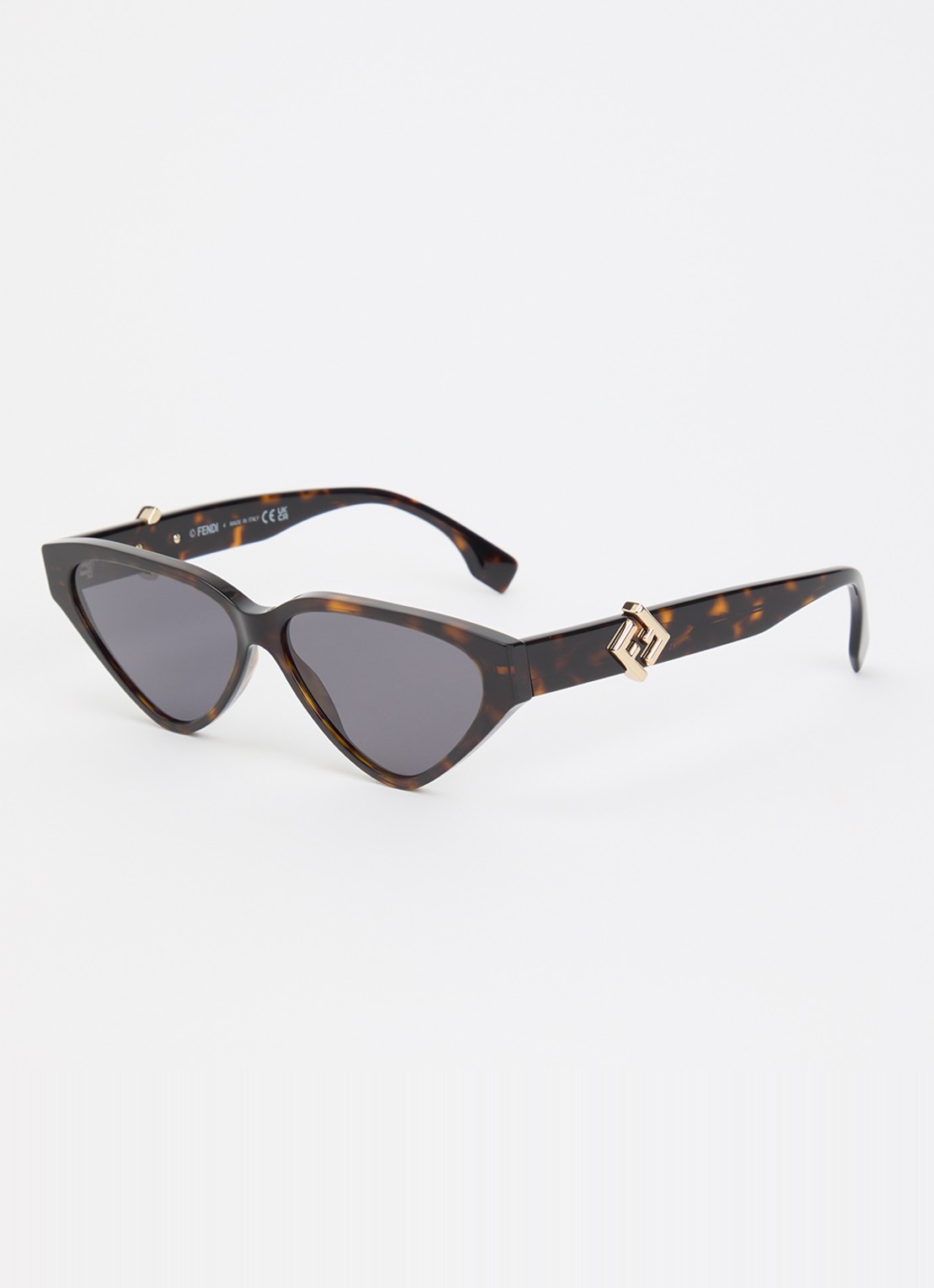 Fendi FF Diamonds zonnebril FN000974 - voorkant 4 donkerbruin