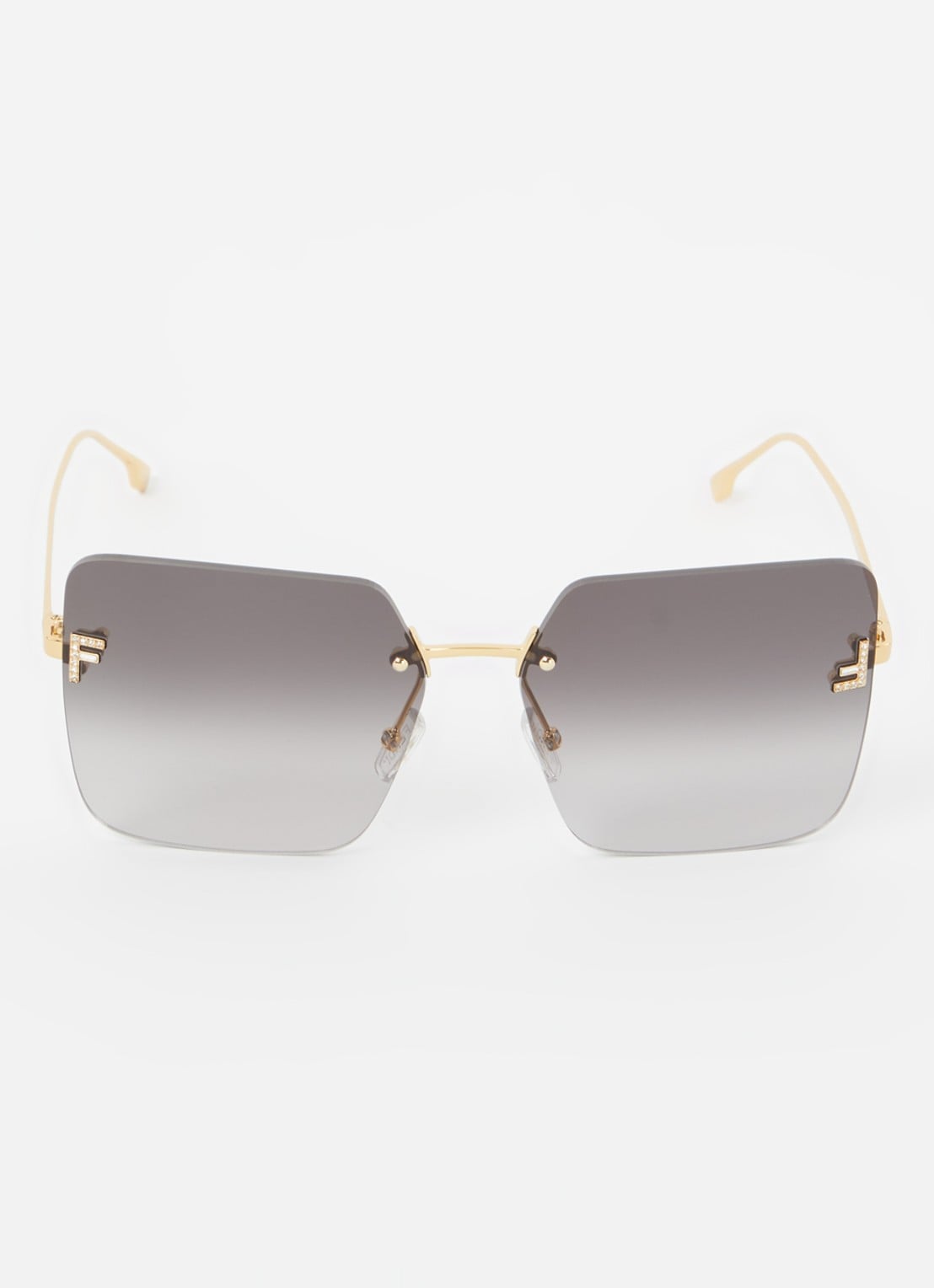 Fendi First zonnebril FE4082 - detail goud