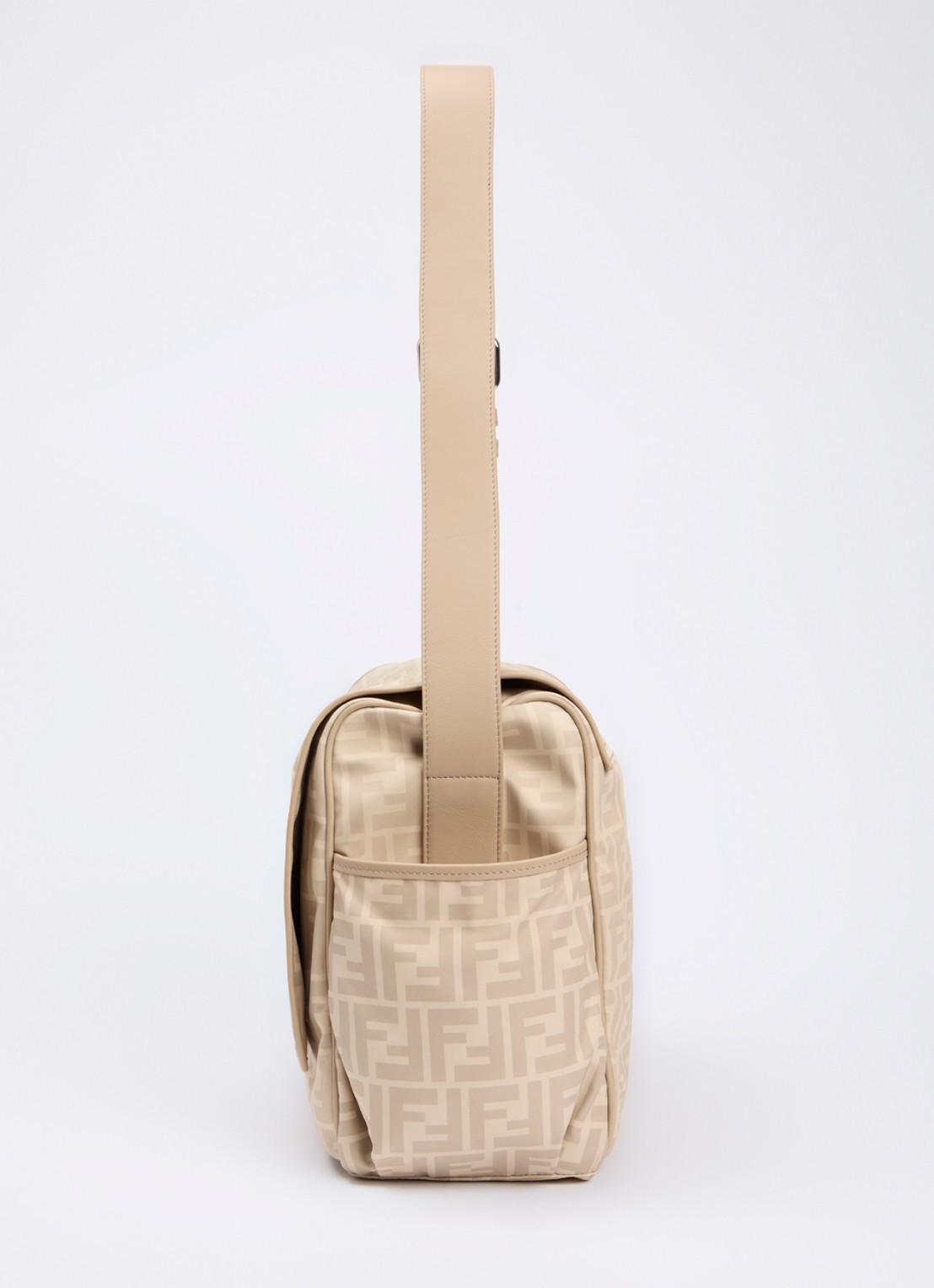 Fendi Luiertas met kalfsleren details en verschoningsmat - detail 2 beige