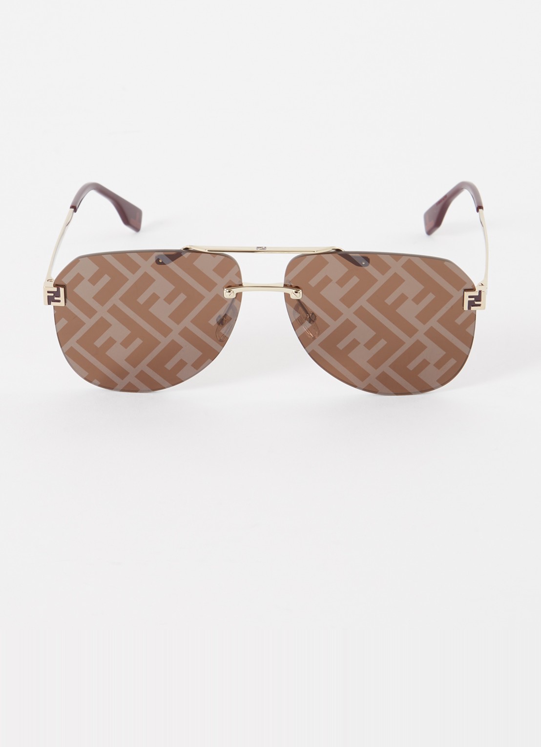 Fendi Piloten zonnebril FN000745  - detail 3 goud