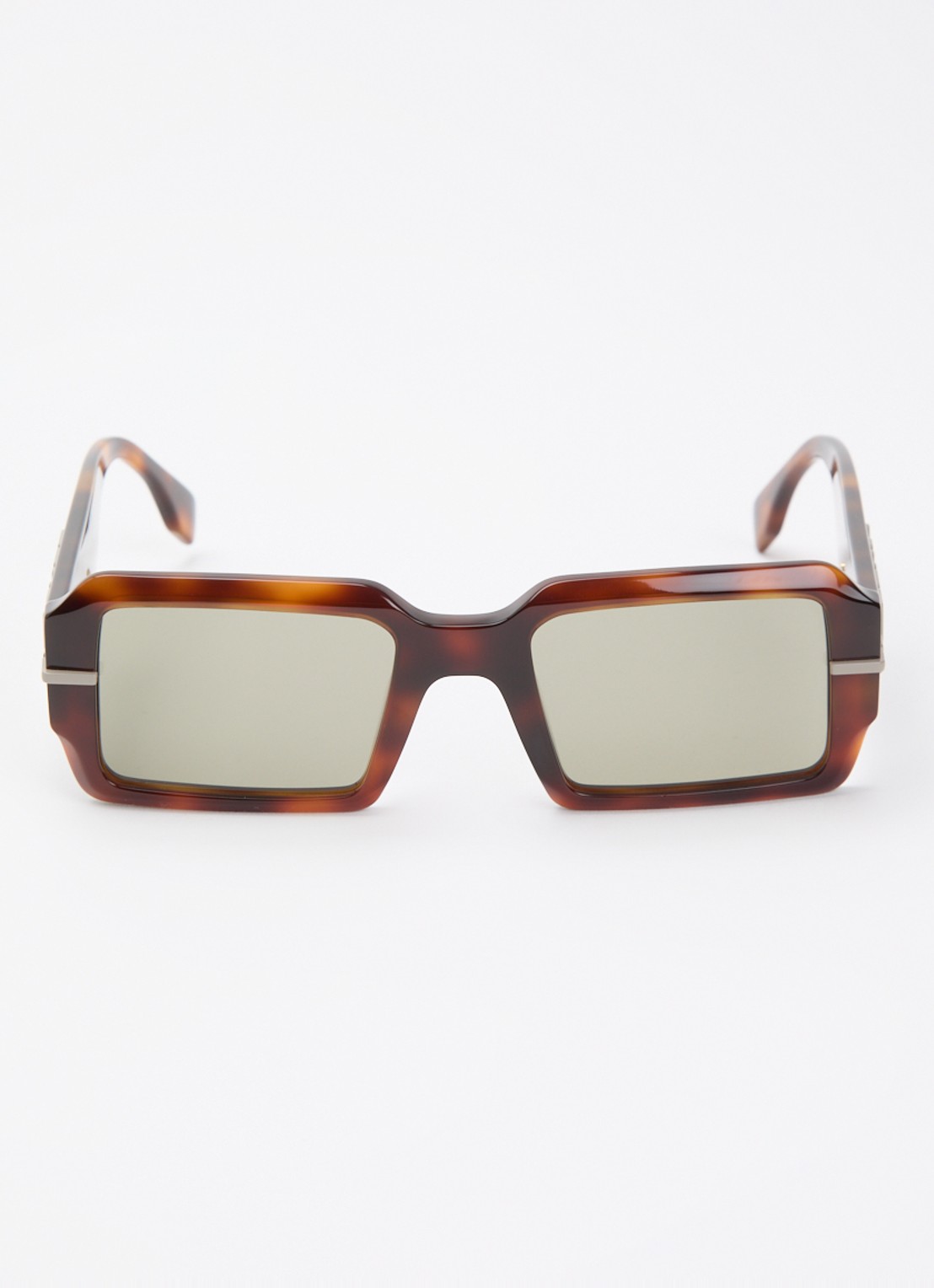 Fendi Retro zonnebril FE40073U  - detail donkerbruin