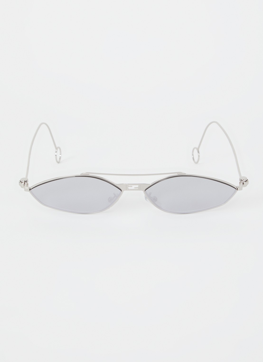 Fendi Retro zonnebril FE40114U - detail 3 zilver