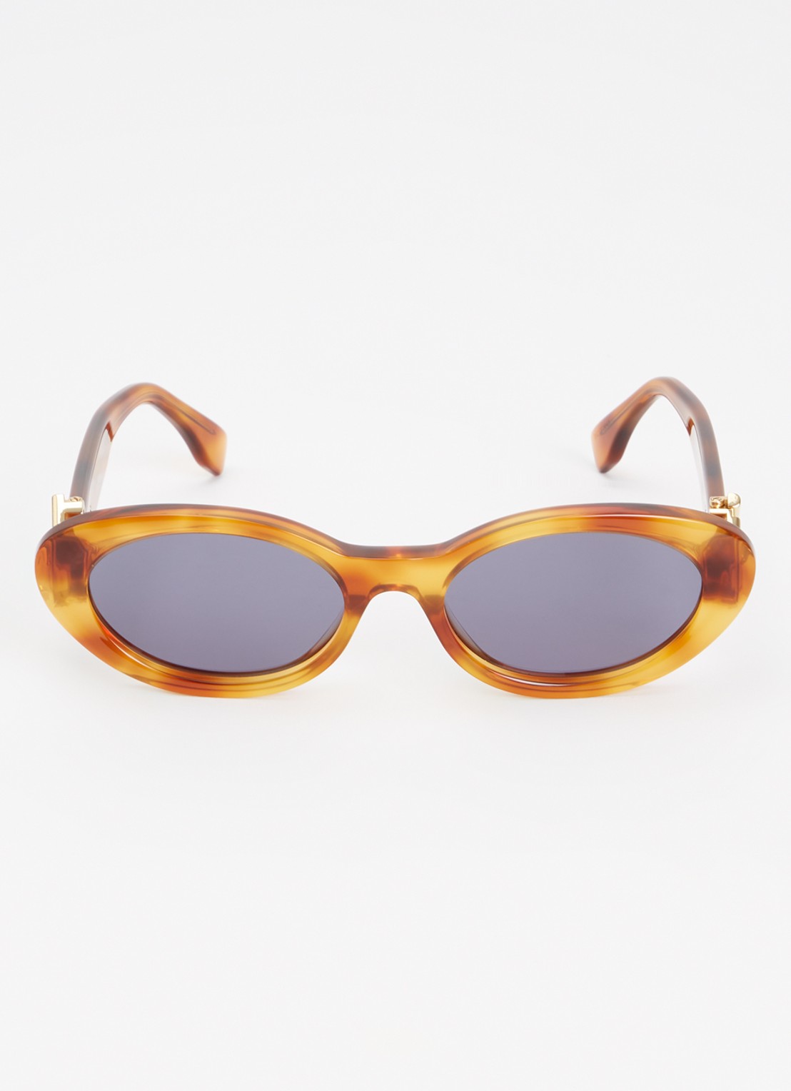 Fendi Retro zonnebril FE40140U - detail bruin