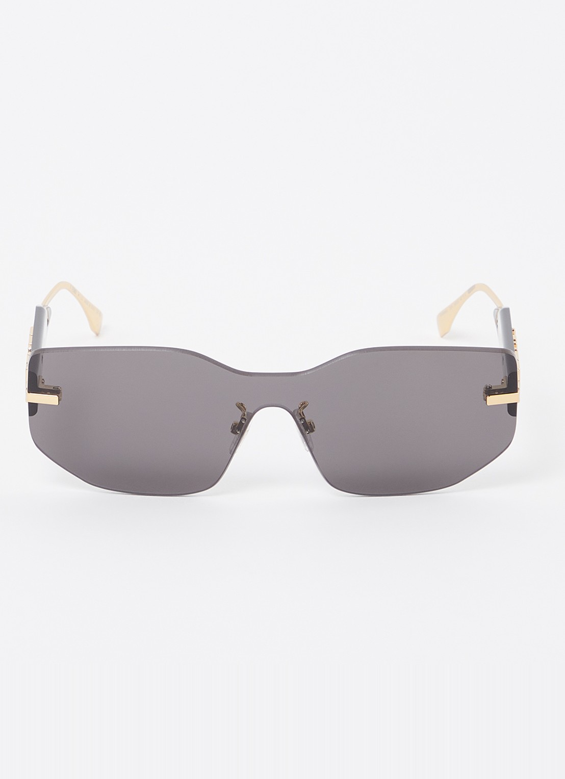 Fendi Retro zonnebril FN000634 - detail goud