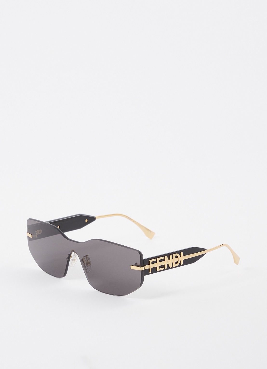 Fendi Retro zonnebril FN000634 - voorkant 4 goud