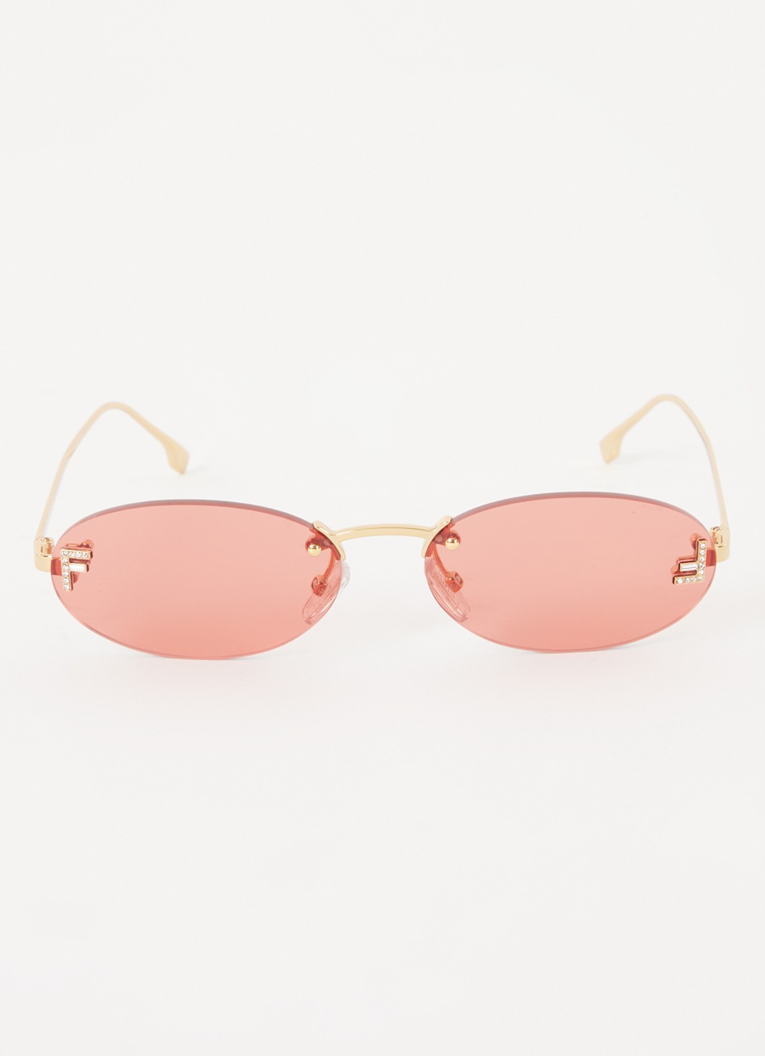 Fendi Retro zonnebril FN000647  - detail 3 goud