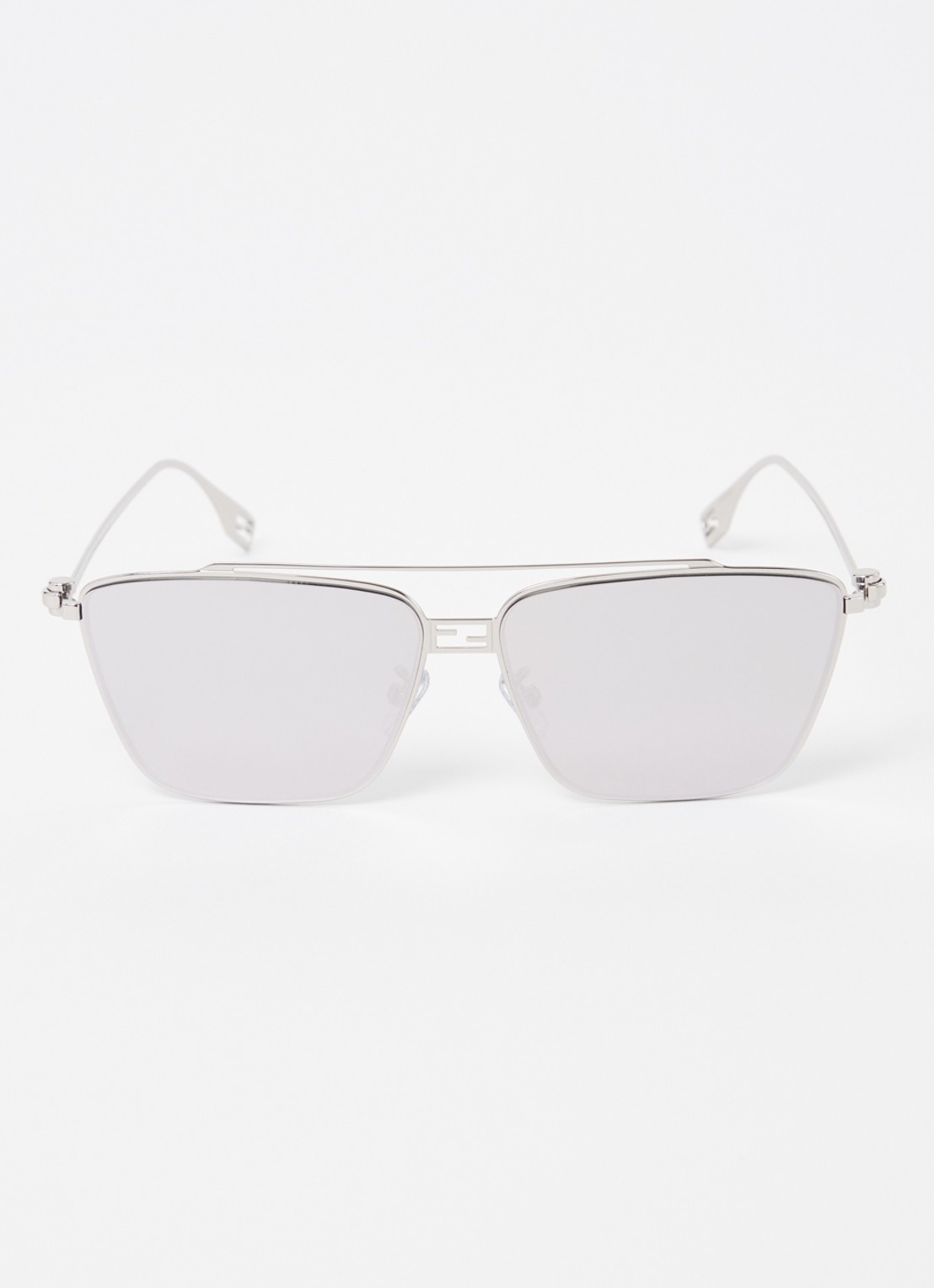Fendi Retro zonnebril FN000726 - detail zilver