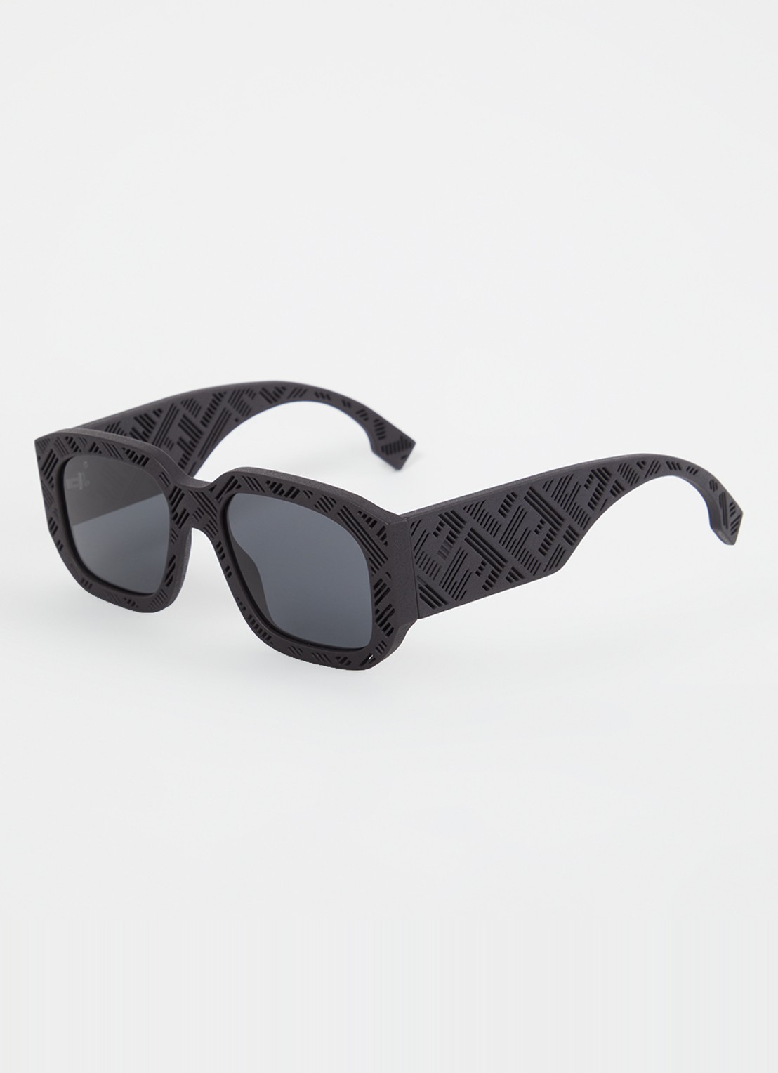 Fendi Retro zonnebril FN000733 - voorkant 4 zwart