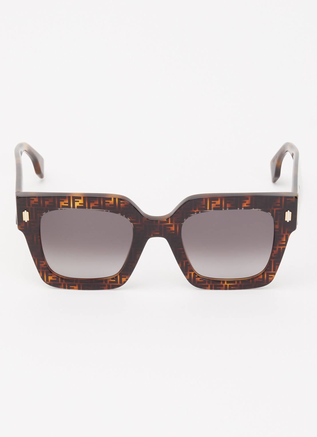 Fendi Roma zonnebril FE40101I - detail 2 donkerbruin