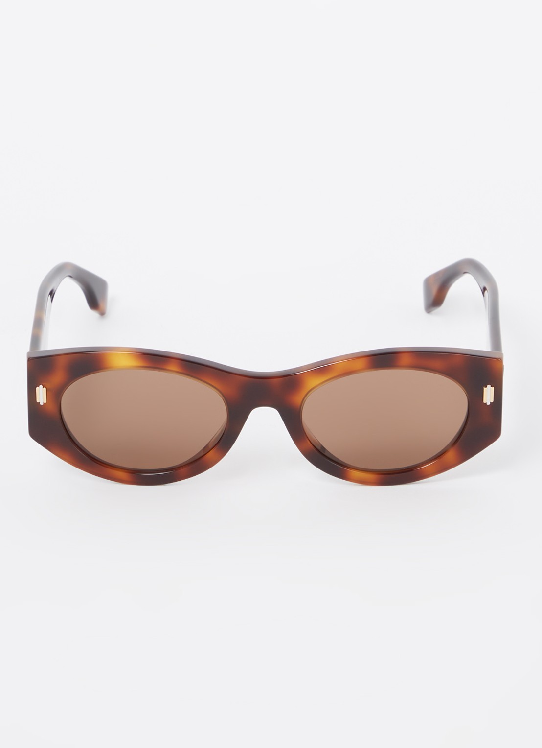 Fendi Roma zonnebril FE40125I - detail 3 bruin
