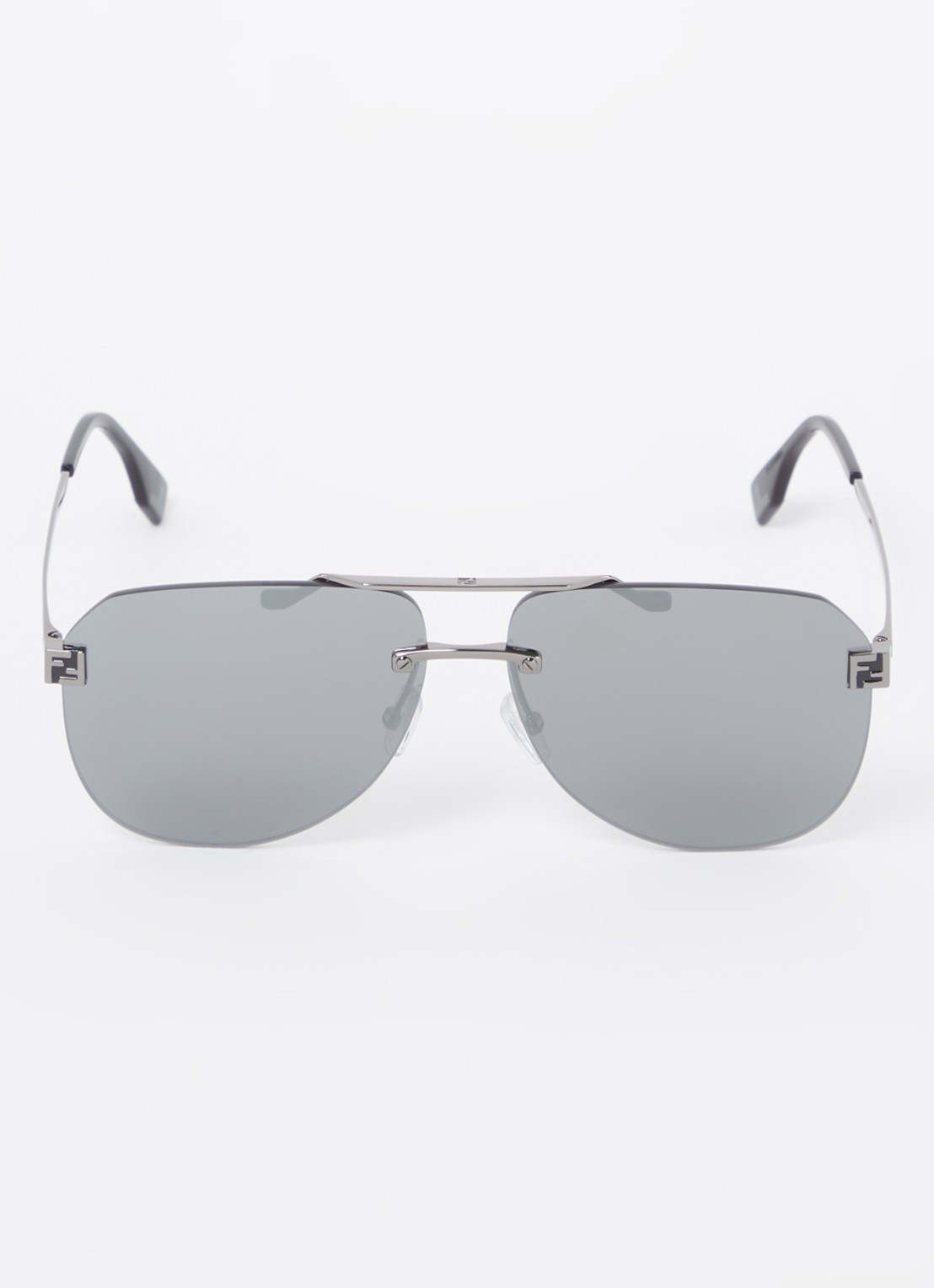 Fendi Sky zonnebril FE40115U - detail zilver