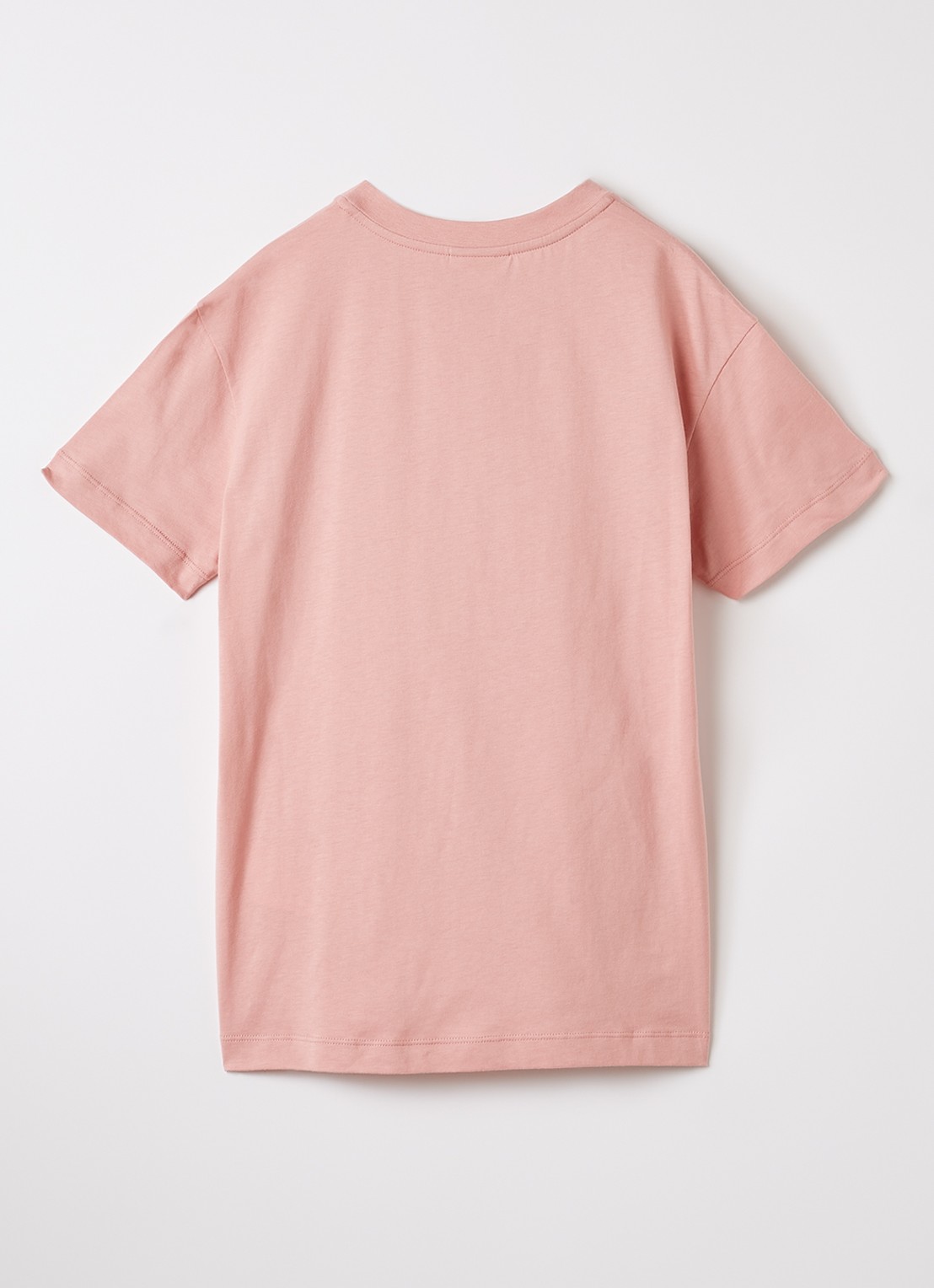 Fendi T-shirt met logoprint - voorkant 2 roze