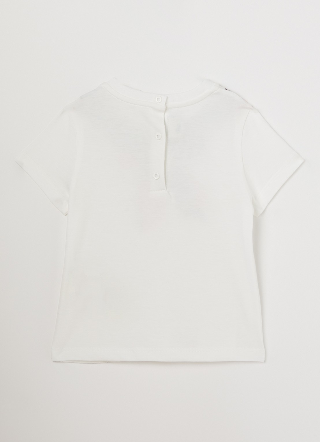 Fendi T-shirt met print - voorkant 2 wit