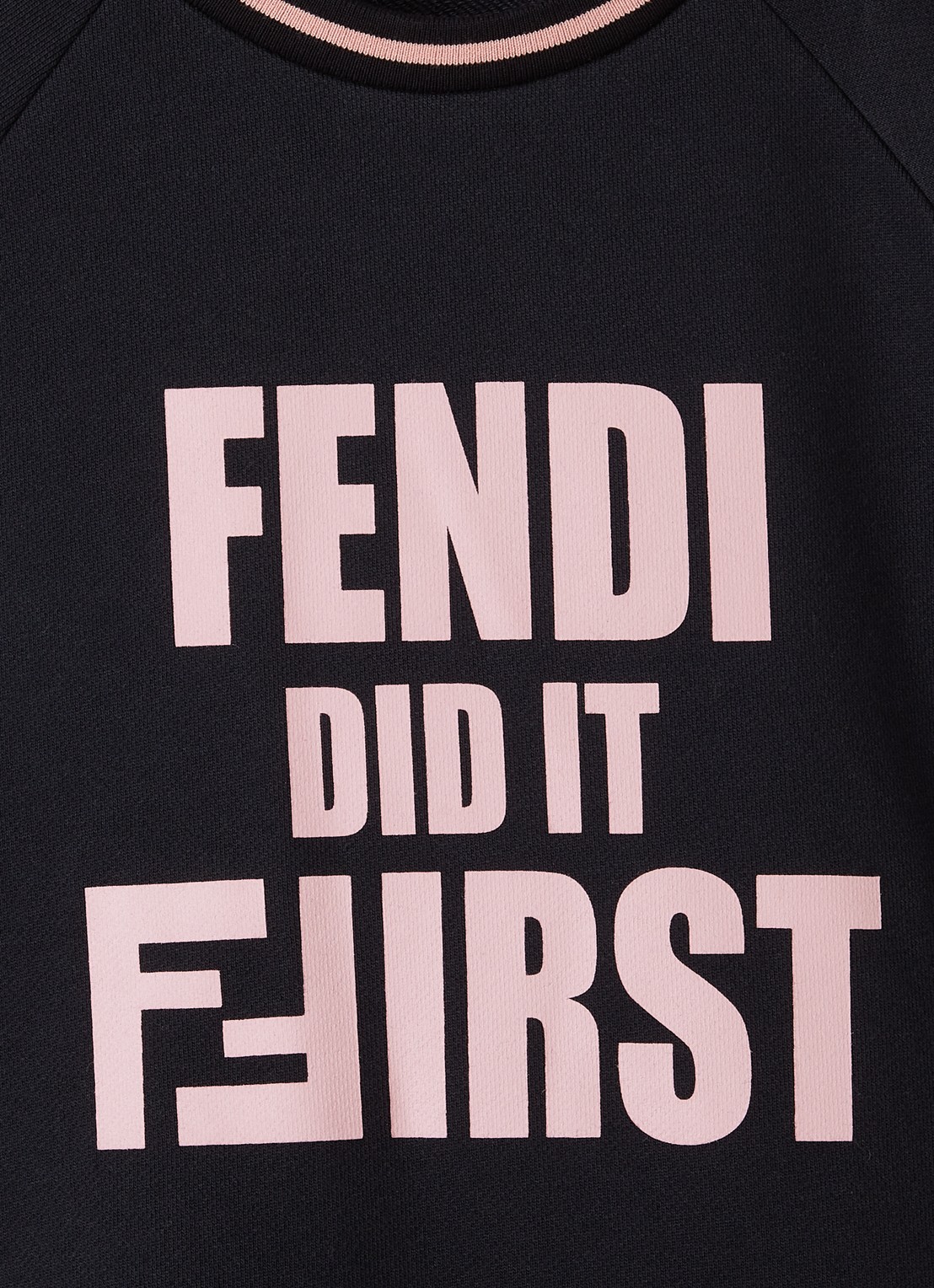 Fendi Tennisjurk met logoprint - detail 3 zwart