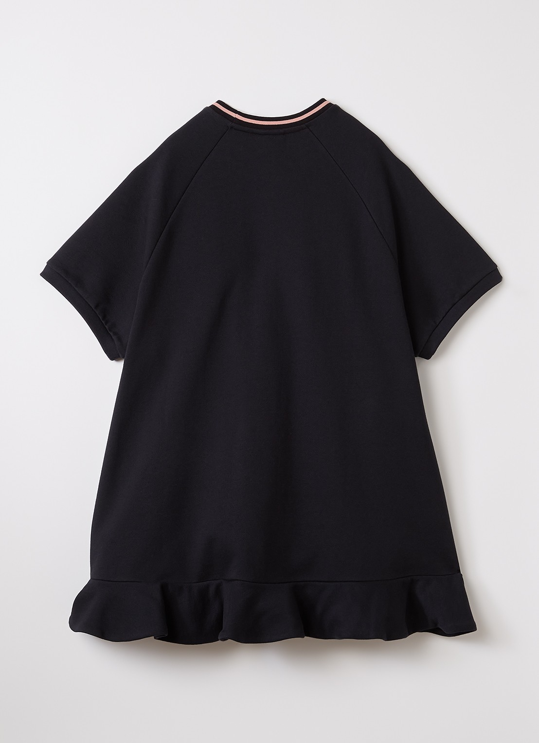 Fendi Tennisjurk met logoprint - voorkant 2 zwart