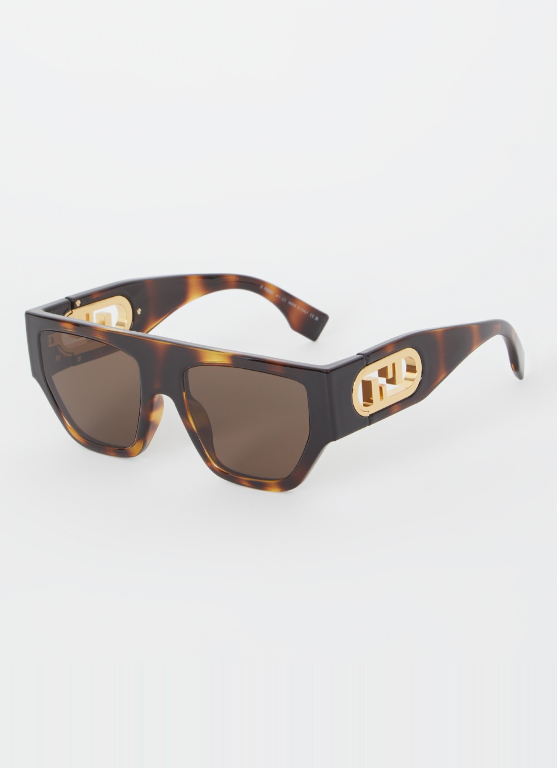 Fendi Zonnebril FE40108U - voorkant 4 bruin