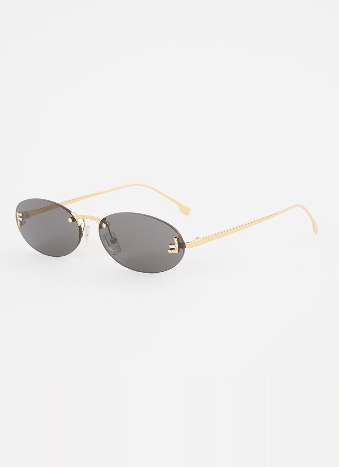 Fendi Zonnebril FN000647 - voorkant goud