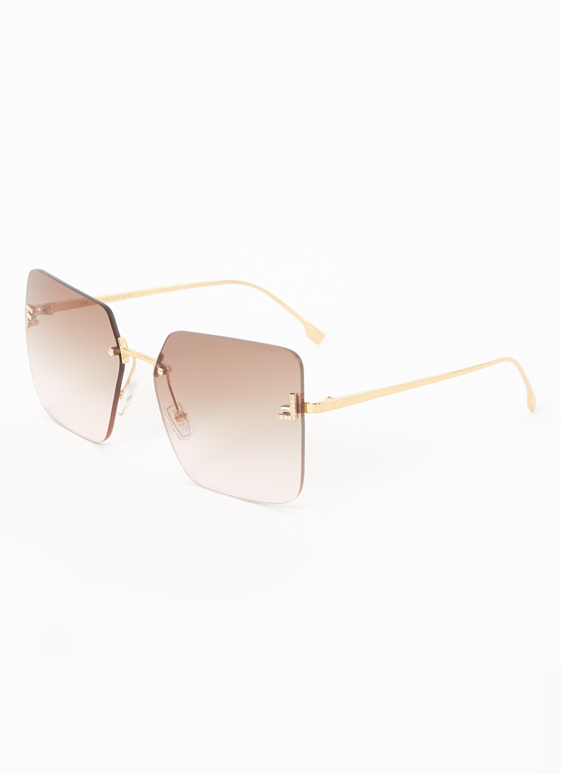 Fendi Zonnebril FN000672 - voorkant bruin