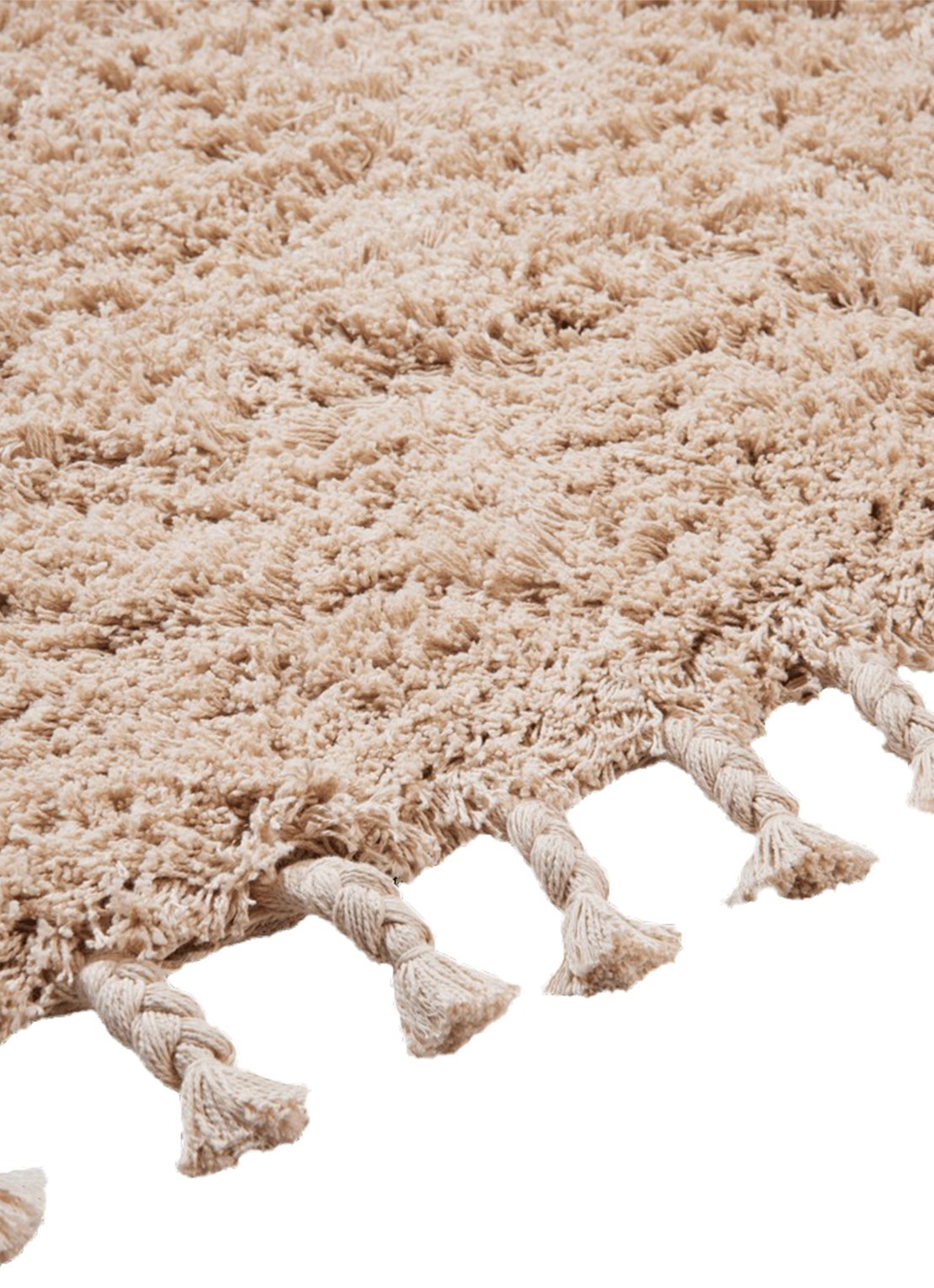 ferm LIVING Amass badmat 50 x 70 cm - achterkant 2 creme