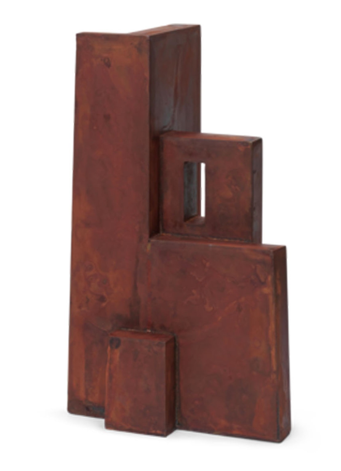 ferm LIVING Aperture ornament 40 cm - voorkant donkerbruin