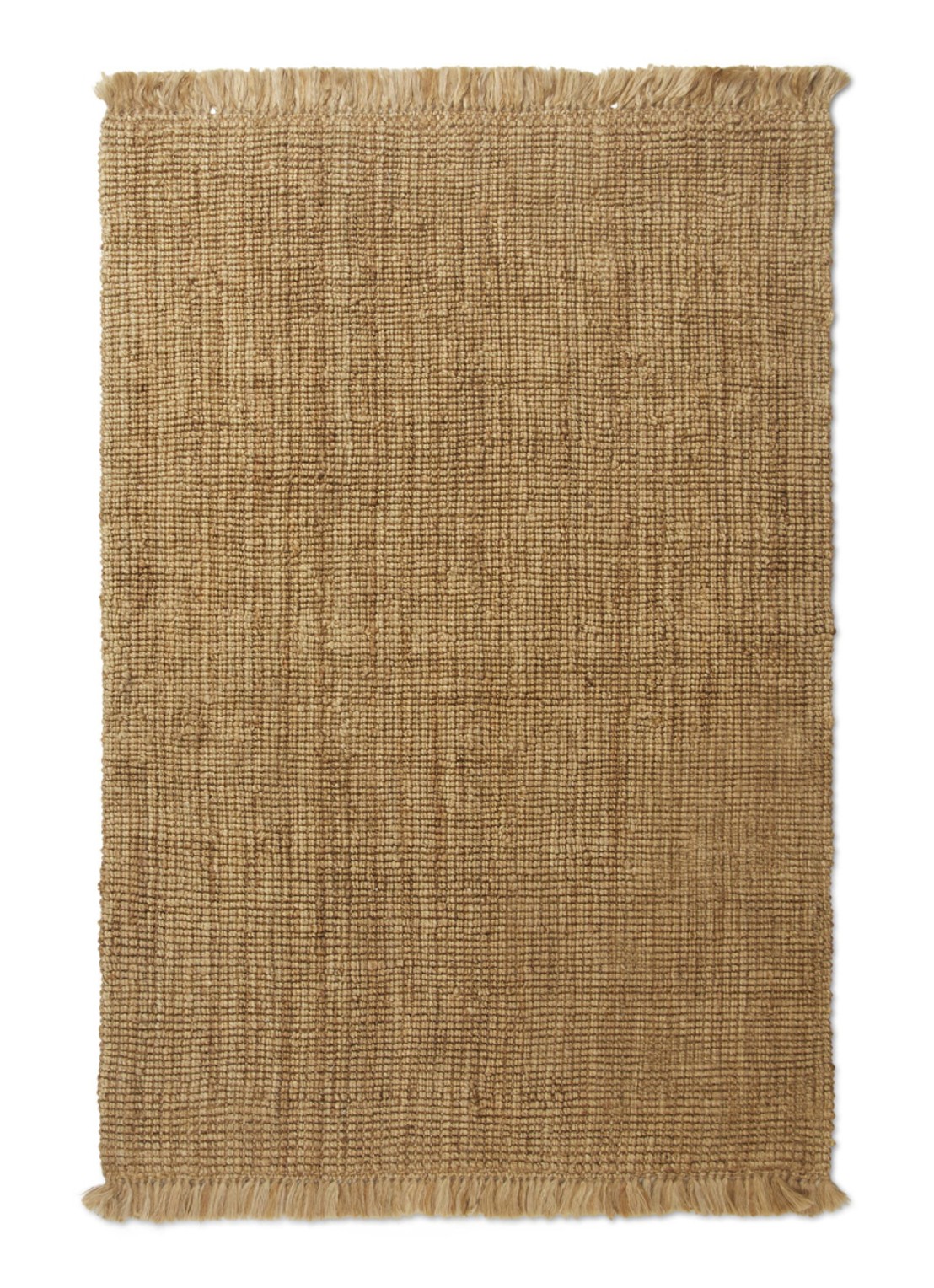 ferm LIVING Athens tapijt 200 x 140 cm - voorkant 3 beige