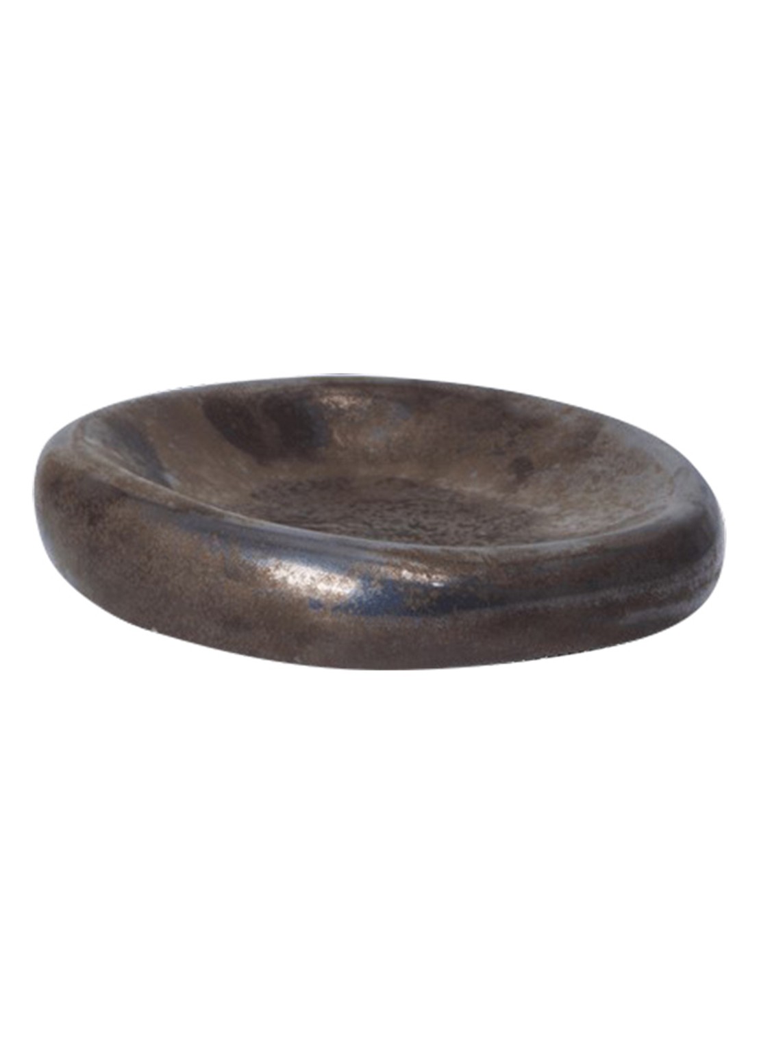 ferm LIVING Bellure decoratie schaal 17 cm - voorkant brons